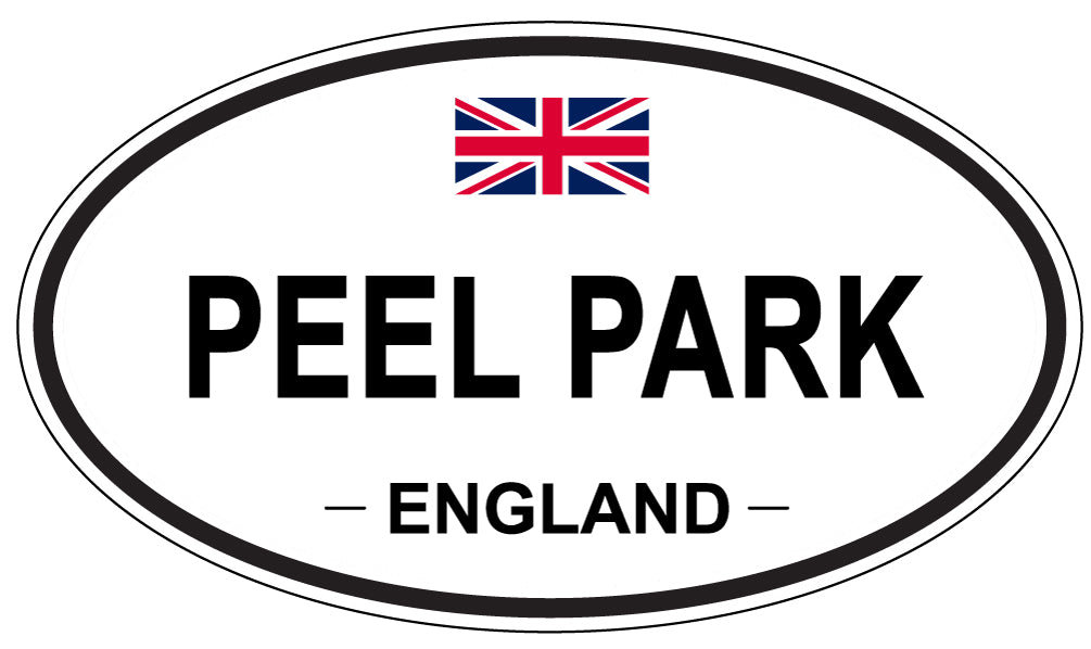 PEEL PARK, England - Oval Magnet