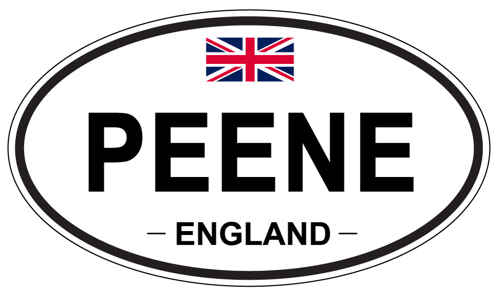 PEENE, England - Oval Magnet