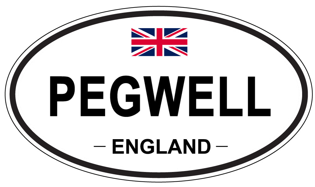PEGWELL, England - Oval Magnet
