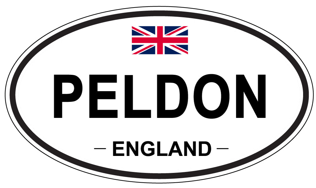 PELDON, England - Oval Magnet