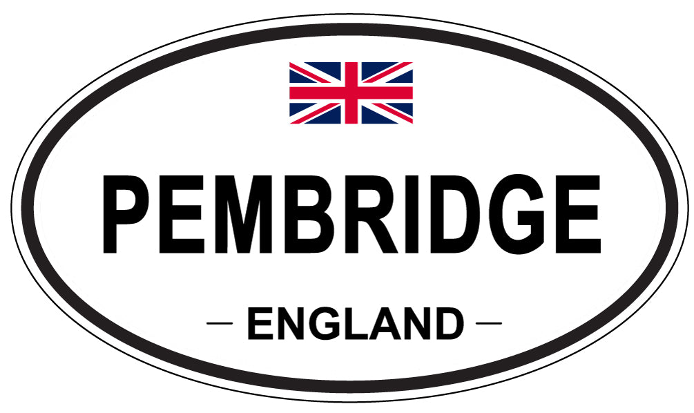 PEMBRIDGE, England - Oval Magnet
