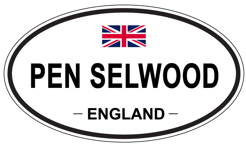 PEN SELWOOD, England - Oval Magnet