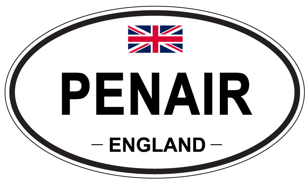 PENAIR, England - Oval Magnet
