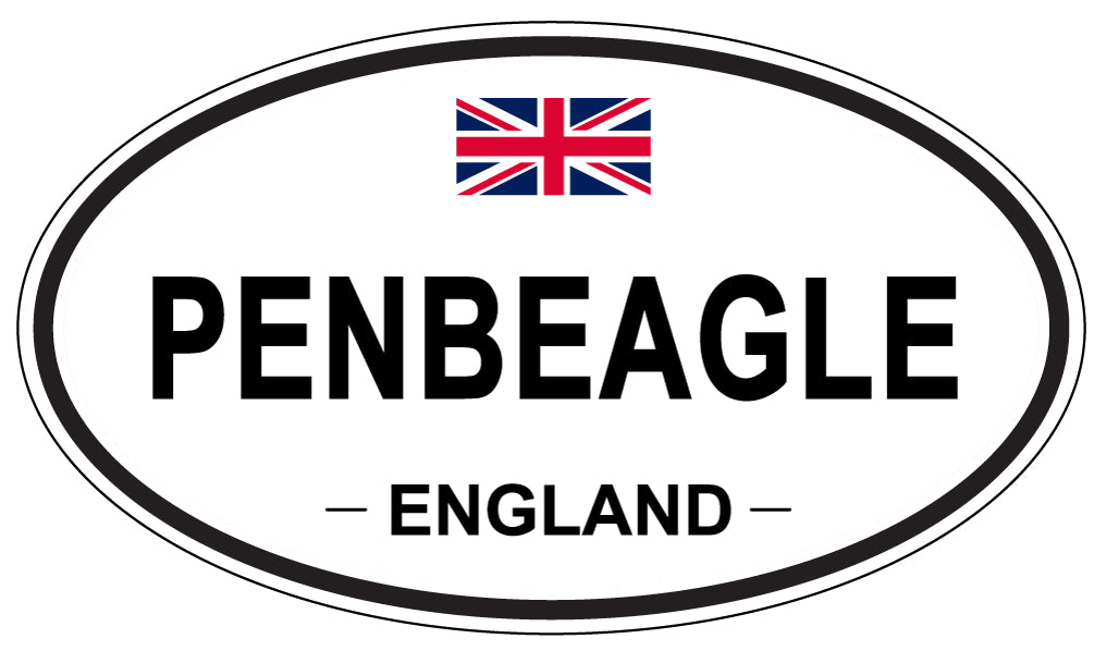 PENBEAGLE, England - Oval Magnet