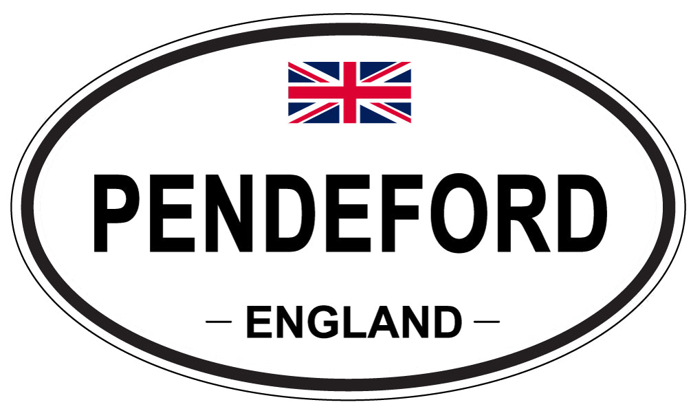 PENDEFORD, England - Oval Magnet