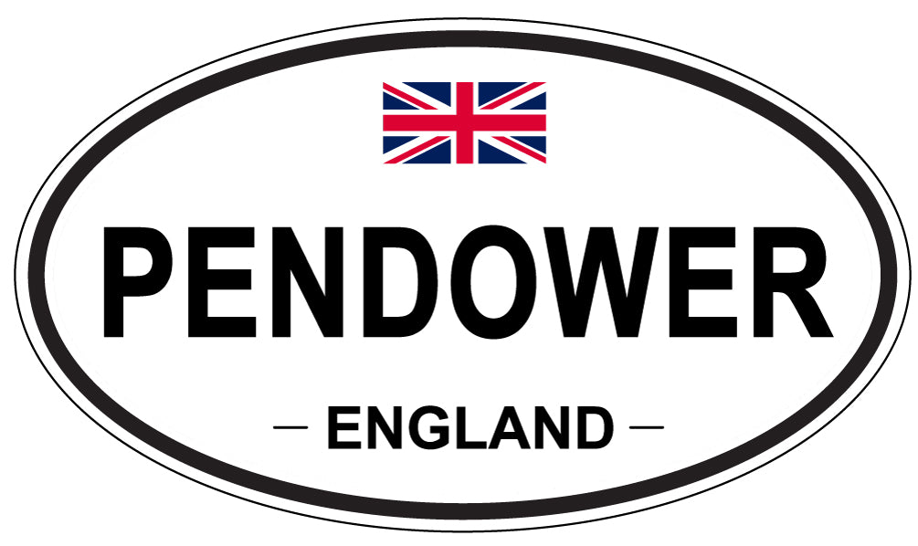 PENDOWER, England - Oval Magnet