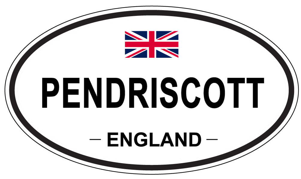 PENDRISCOTT, England - Oval Magnet