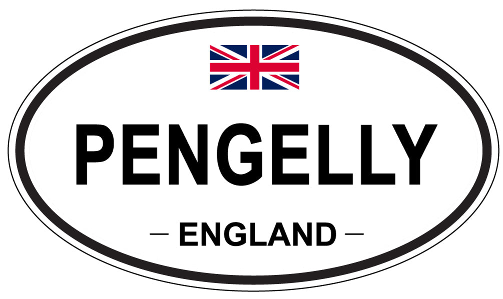 PENGELLY, England - Oval Magnet