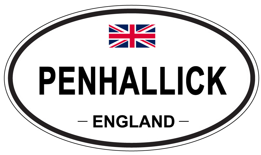 PENHALLICK, ENGLAND - Oval Sticker