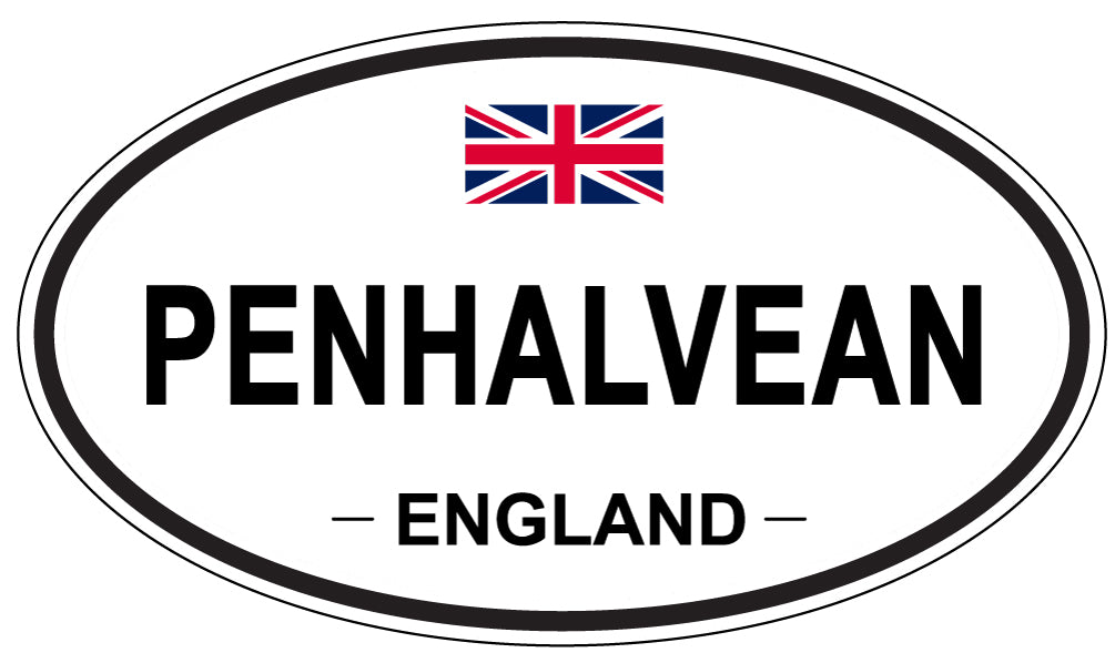 PENHALVEAN, England - Oval Magnet