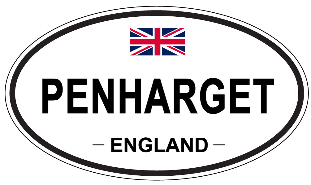 PENHARGET, England - Oval Magnet