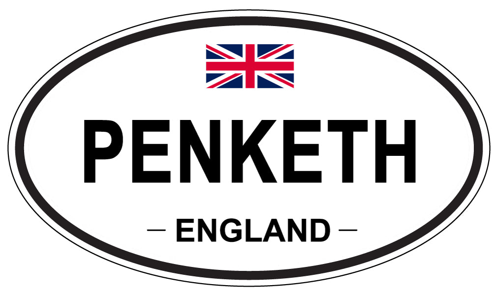 PENKETH, England - Oval Magnet