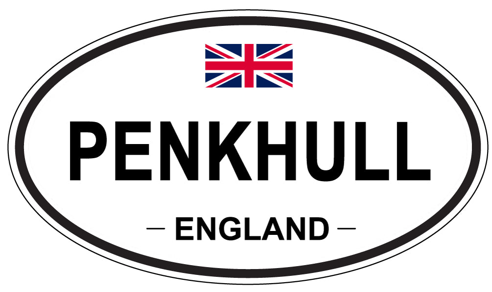 PENKHULL, England - Oval Magnet