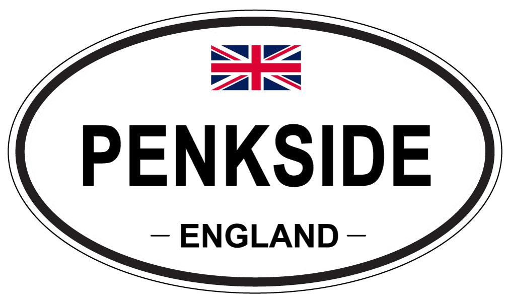PENKSIDE, ENGLAND - Oval Sticker