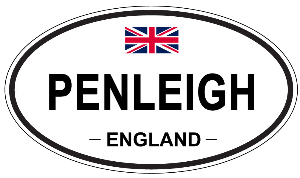 PENLEIGH, ENGLAND - Oval Sticker