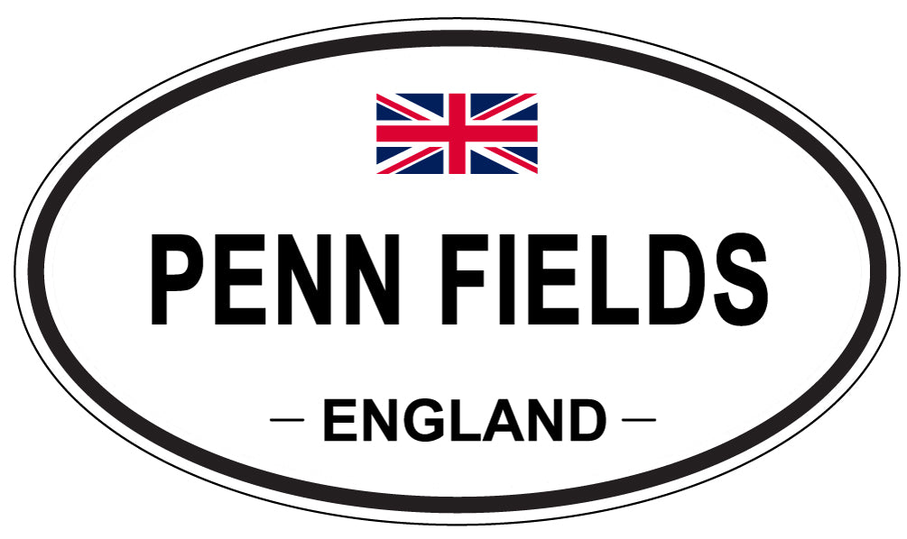 PENN FIELDS, England - Oval Magnet