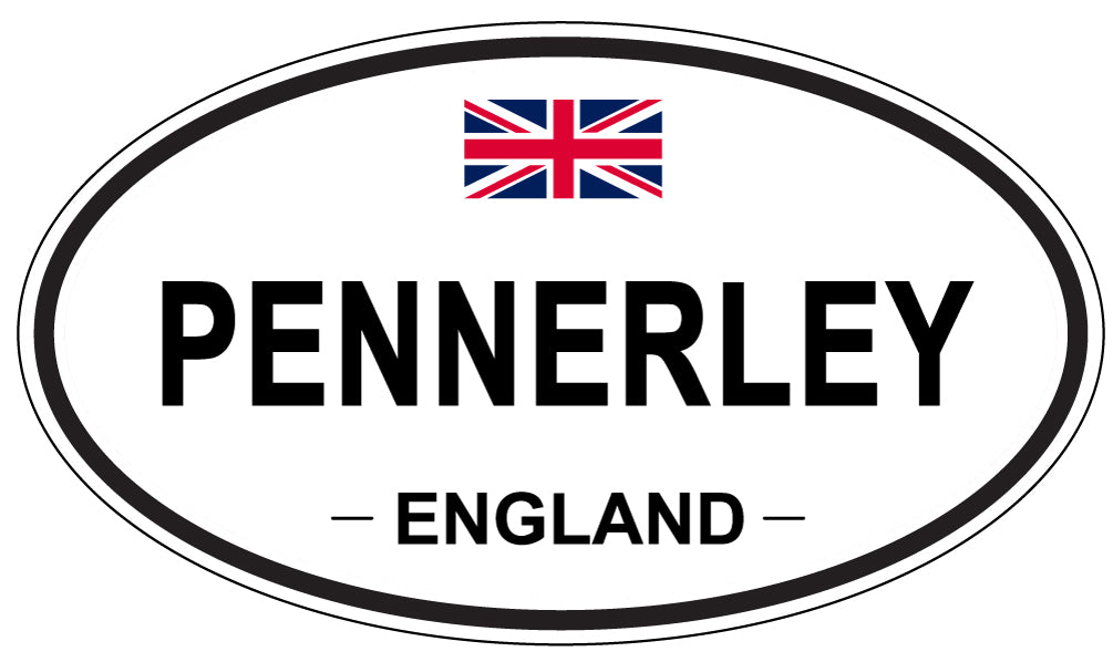 PENNERLEY, England - Oval Magnet