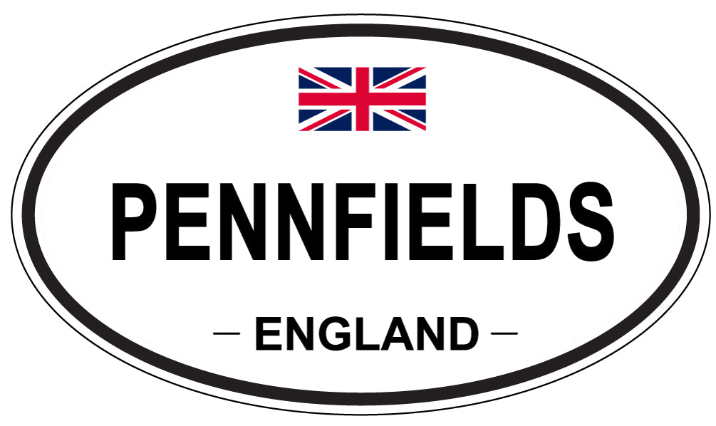 PENNFIELDS, England - Oval Magnet