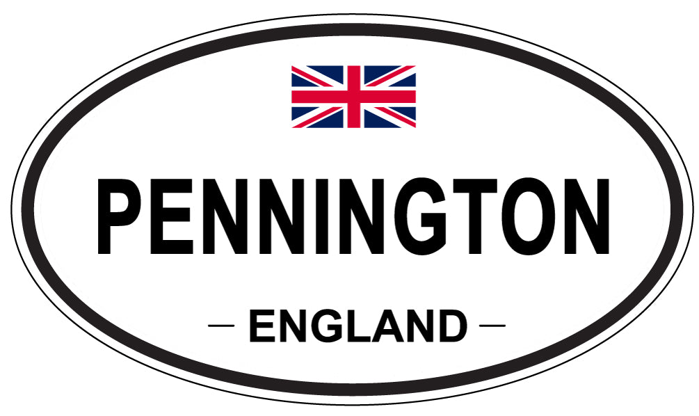 PENNINGTON, England - Oval Magnet