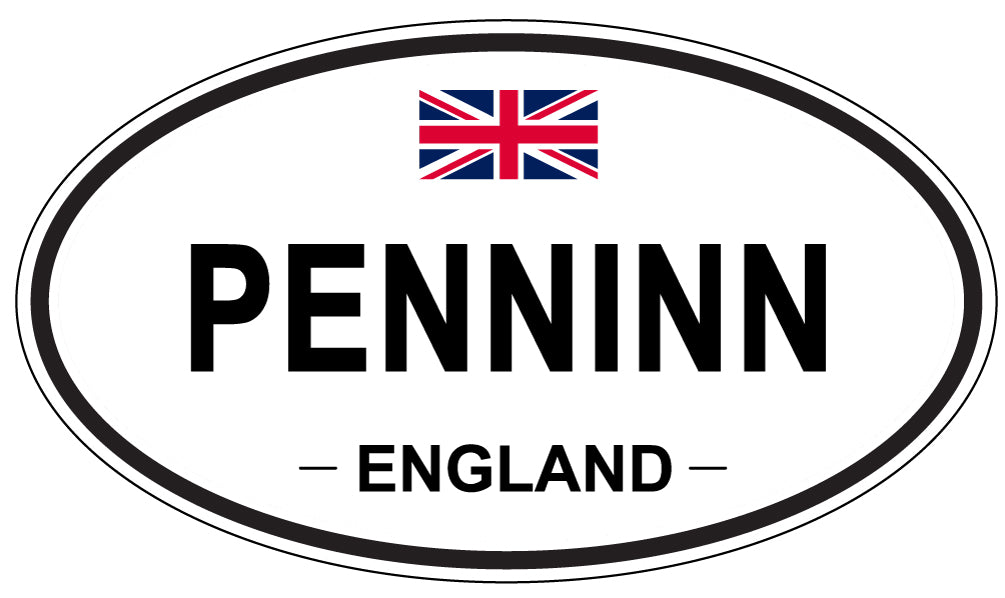 PENNINN, England - Oval Magnet
