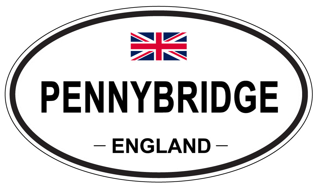 PENNYBRIDGE, England - Oval Magnet
