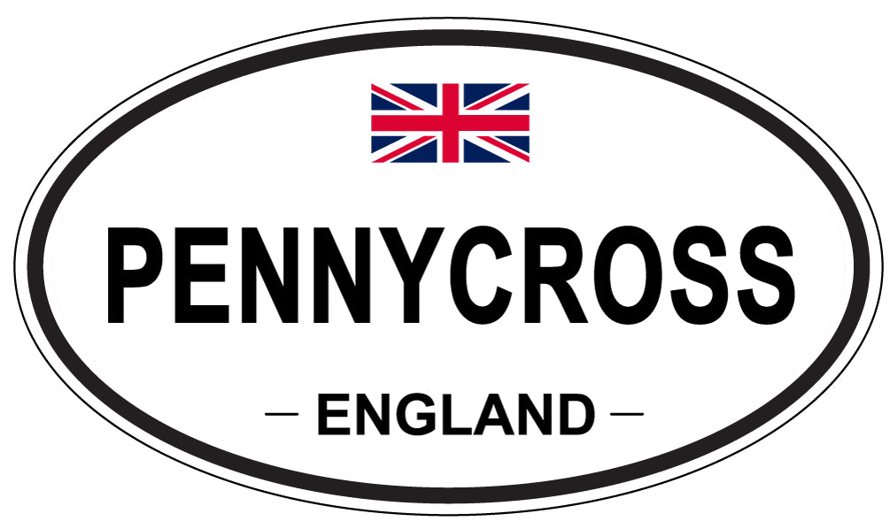 PENNYCROSS, England - Oval Magnet