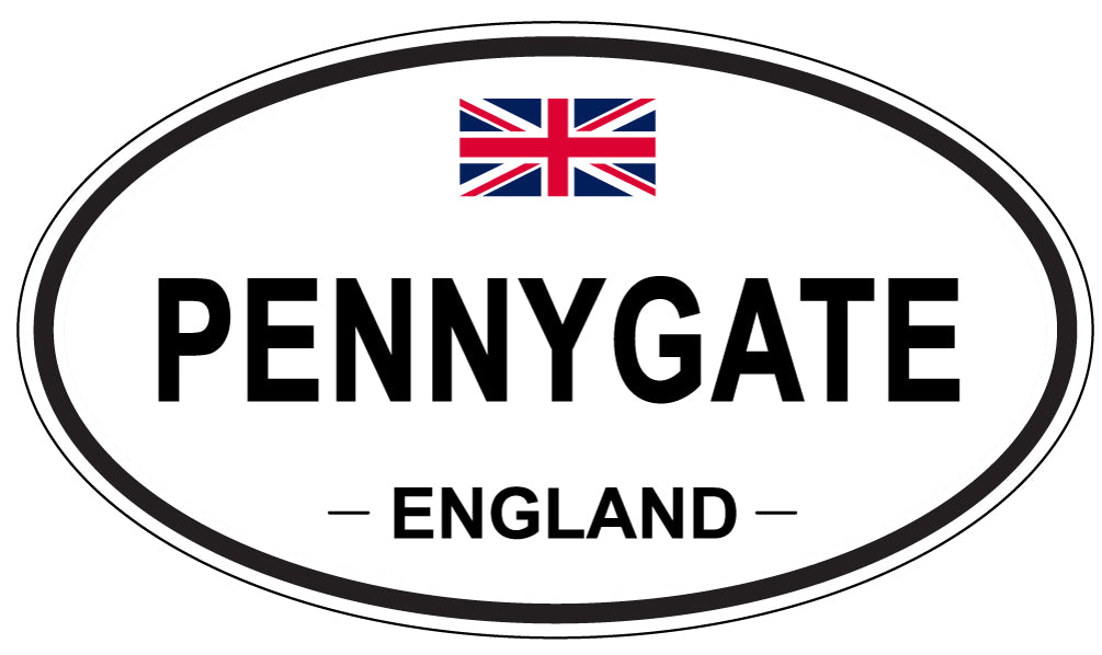PENNYGATE, England - Oval Magnet