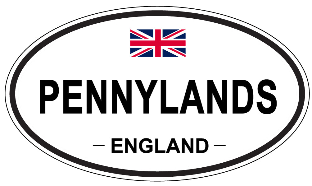 PENNYLANDS, England - Oval Magnet