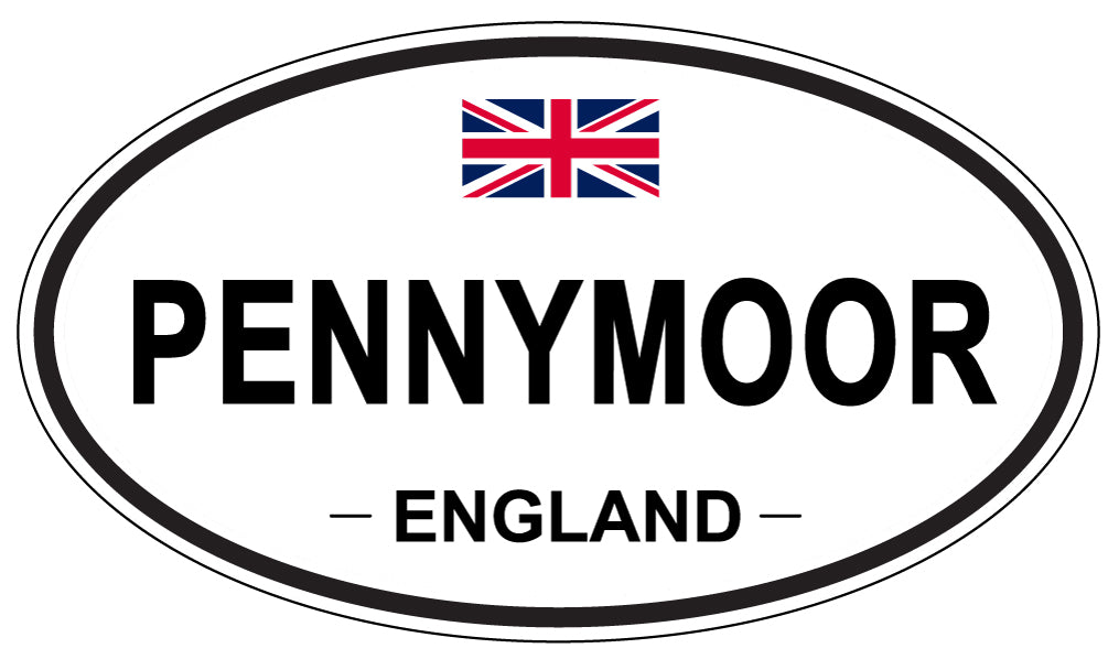 PENNYMOOR, England - Oval Magnet