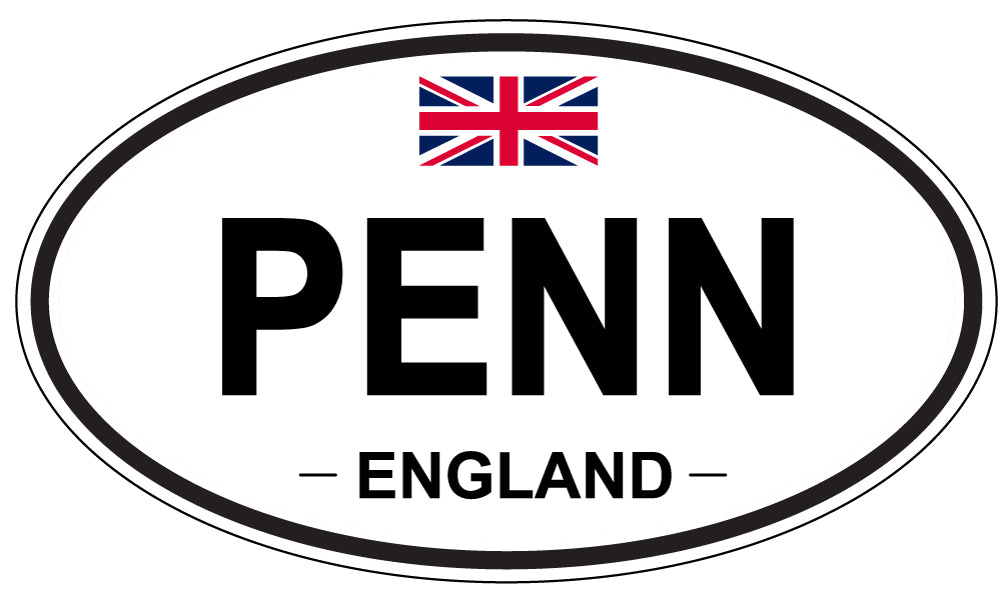 PENN, England - Oval Magnet