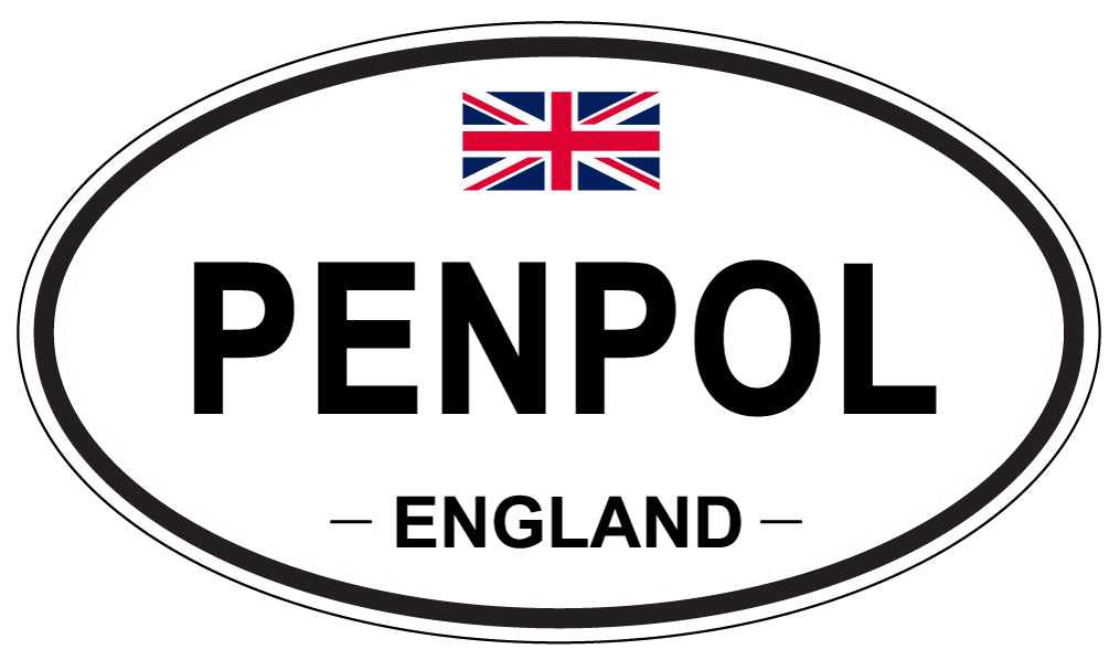 PENPOL, England - Oval Magnet