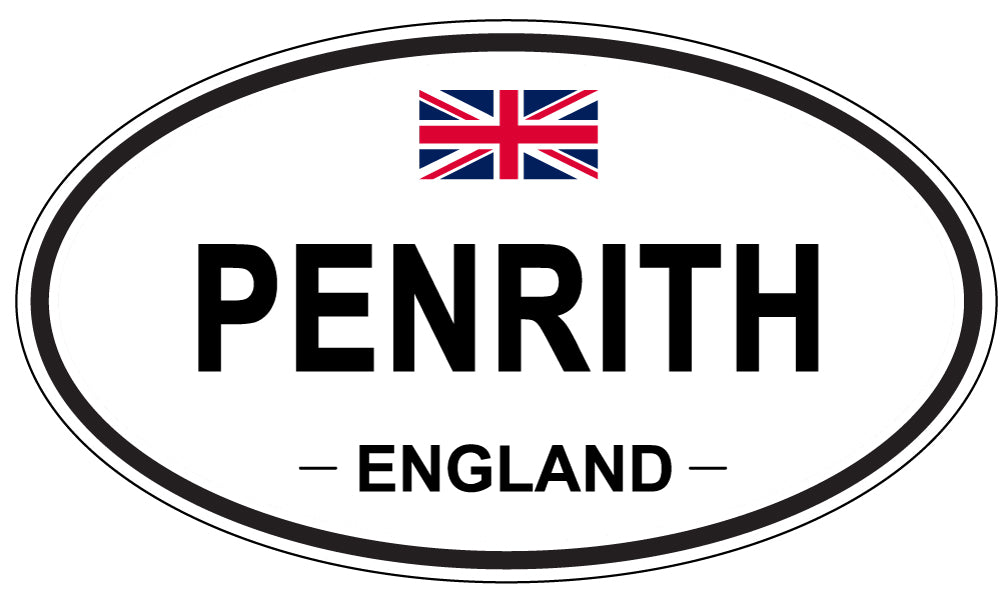 PENRITH, England - Oval Magnet