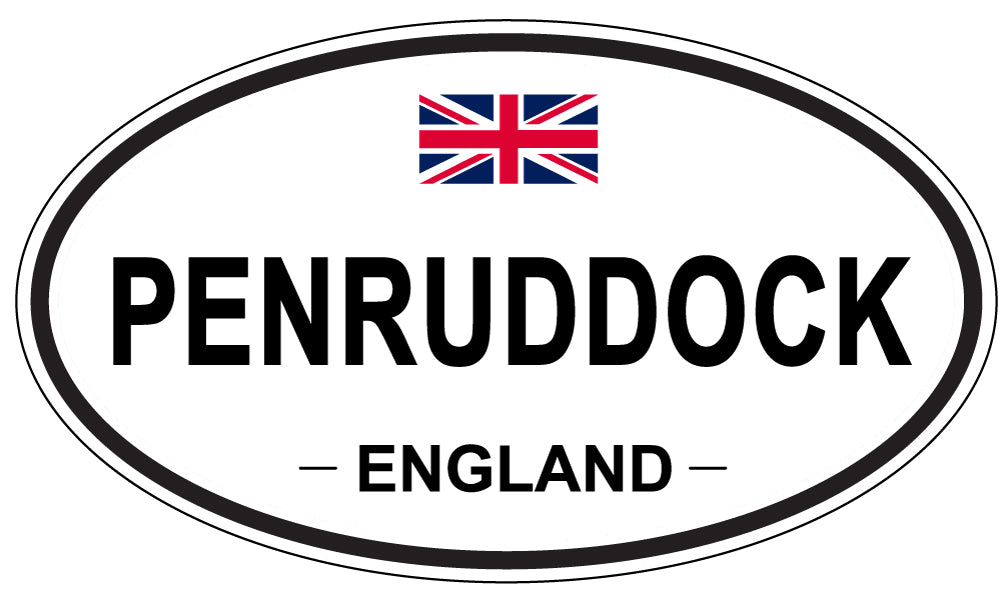 PENRUDDOCK, England - Oval Magnet