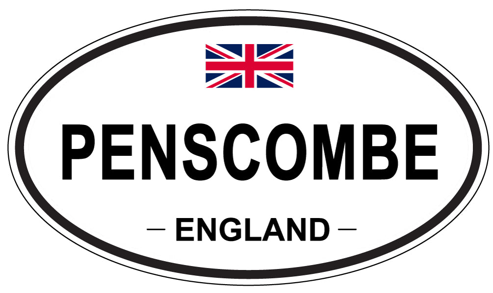 PENSCOMBE, England - Oval Magnet
