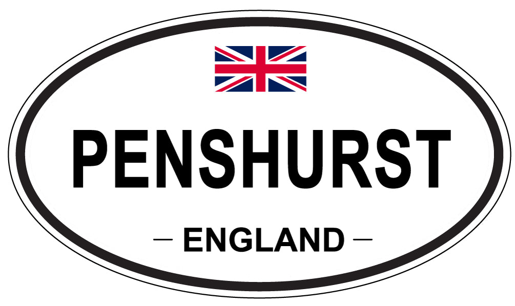 PENSHURST, England - Oval Magnet