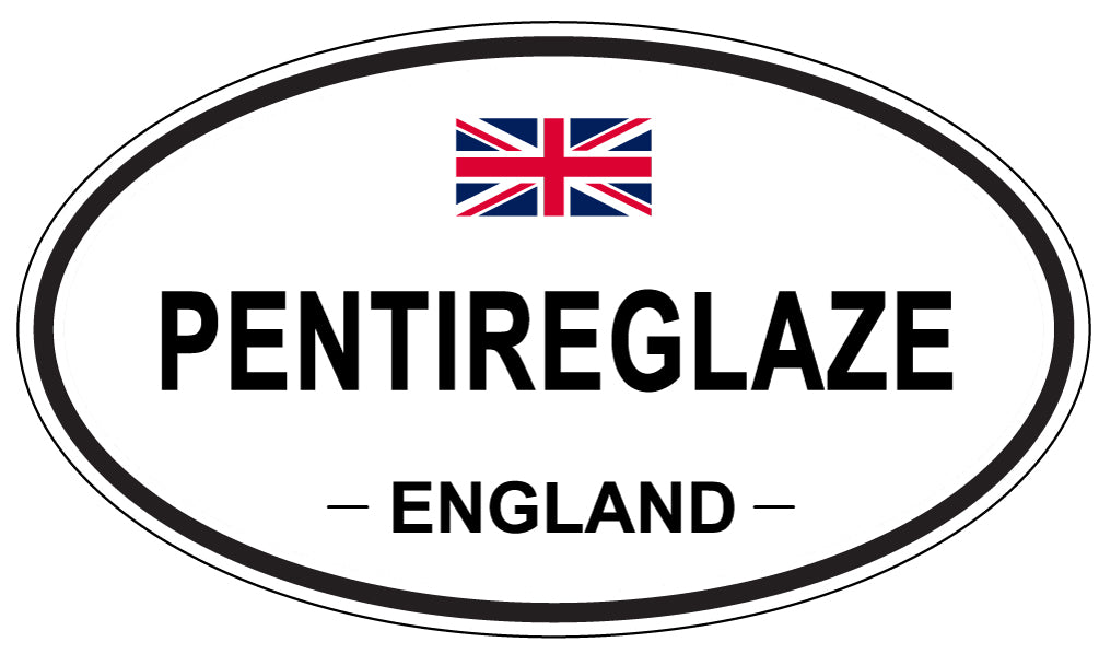 PENTIREGLAZE, England - Oval Magnet