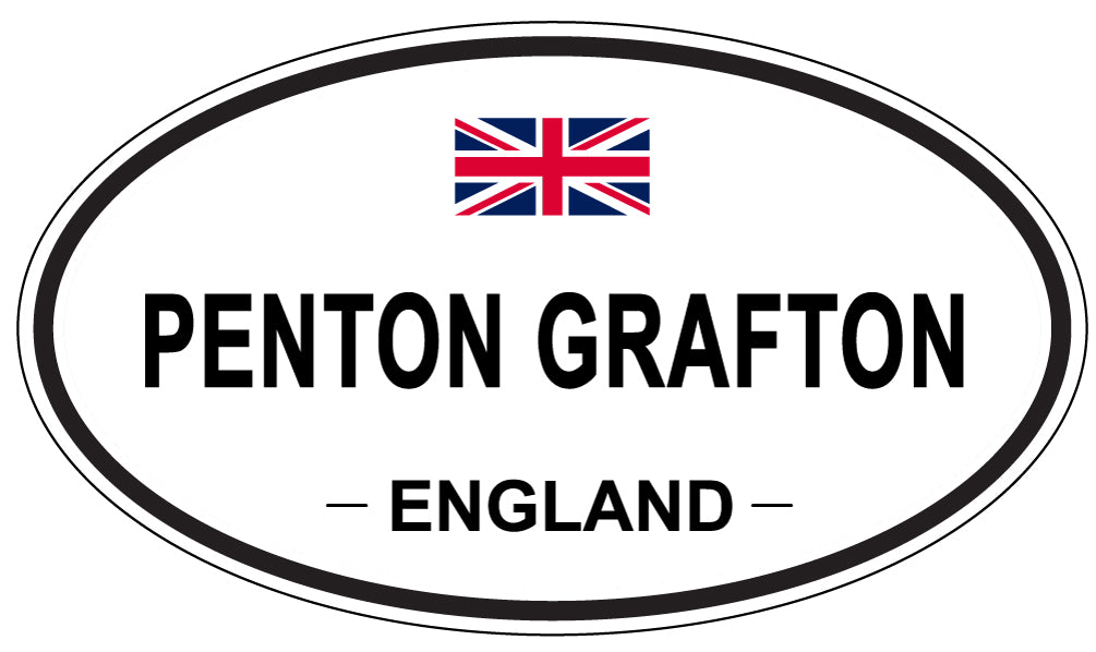 PENTON GRAFTON, England - Oval Magnet