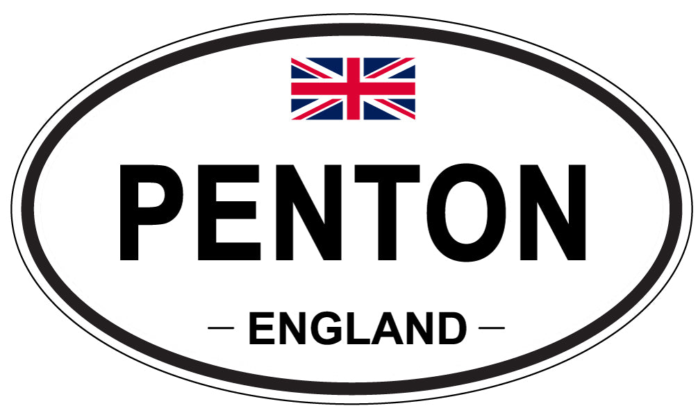 PENTON, England - Oval Magnet