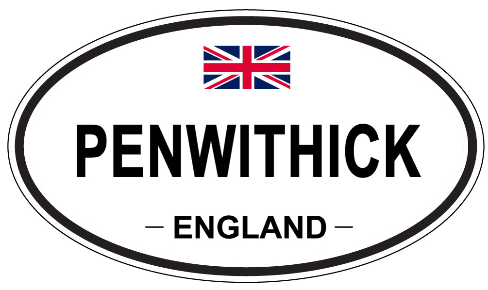 PENWITHICK, England - Oval Magnet