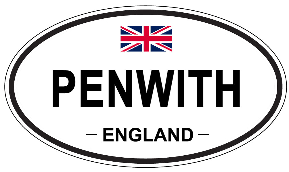 PENWITH, England - Oval Magnet