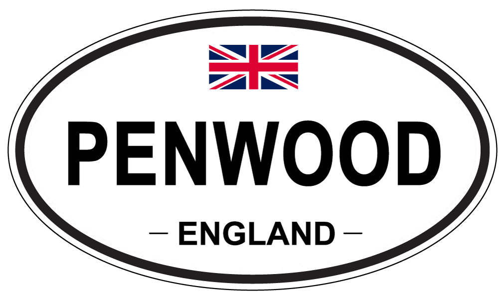 PENWOOD, England - Oval Magnet