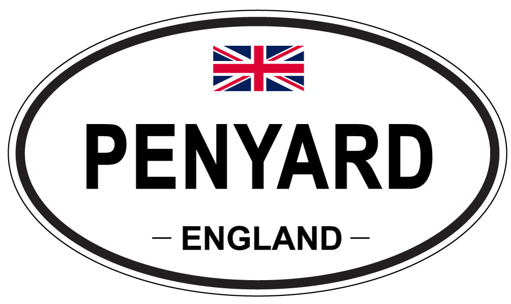 PENYARD, England - Oval Magnet