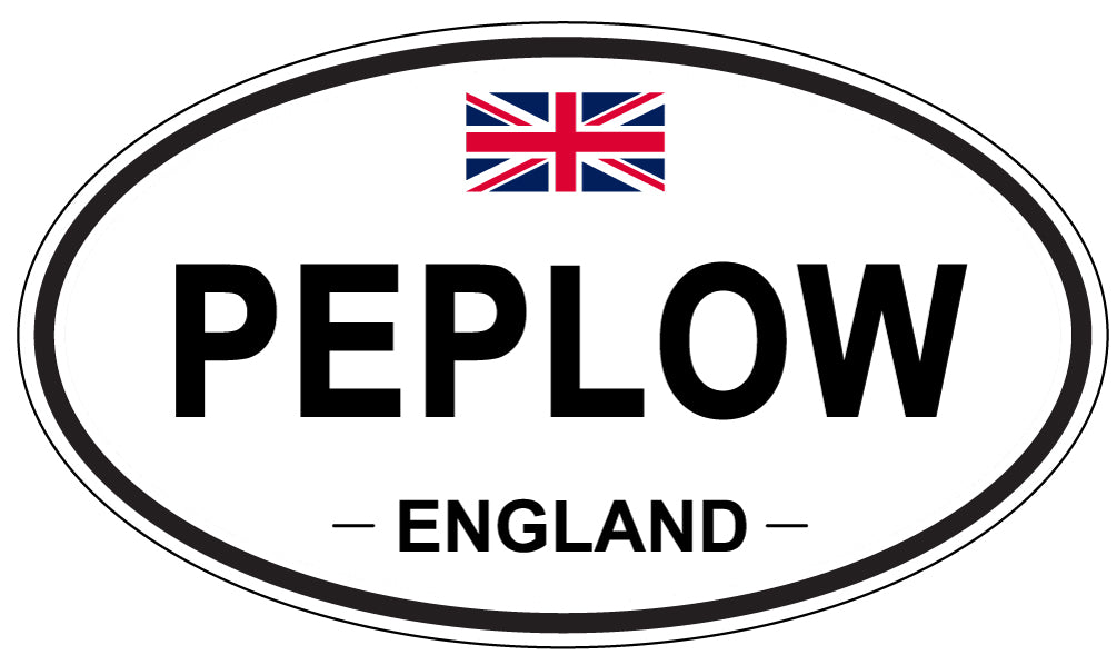 PEPLOW, England - Oval Magnet