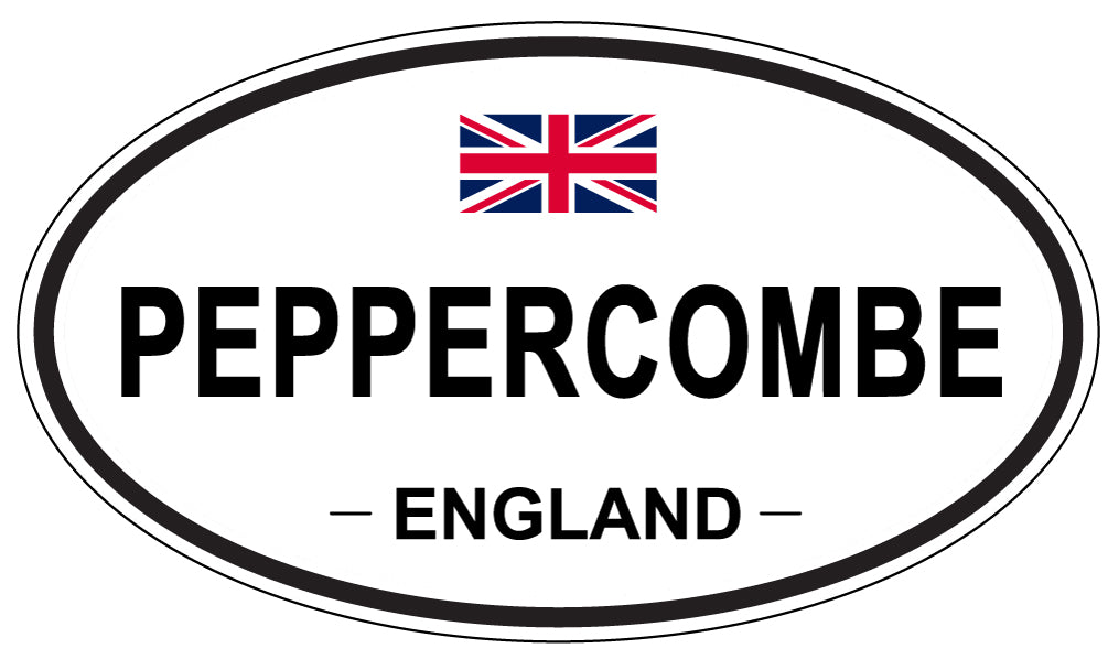 PEPPERCOMBE, England - Oval Magnet