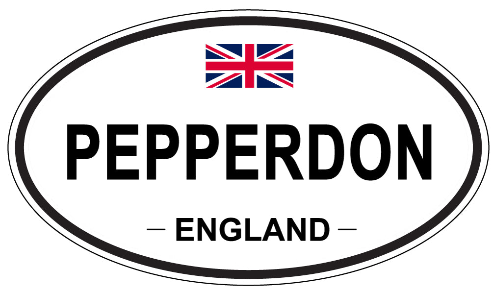 PEPPERDON, England - Oval Magnet