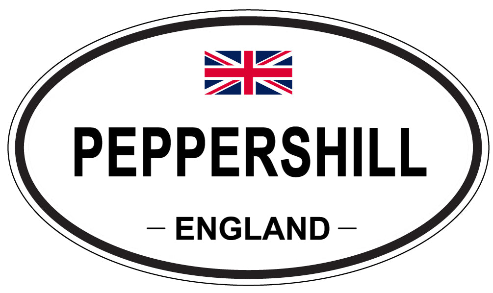 PEPPERSHILL, England - Oval Magnet