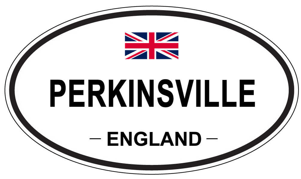 PERKINSVILLE, England - Oval Magnet