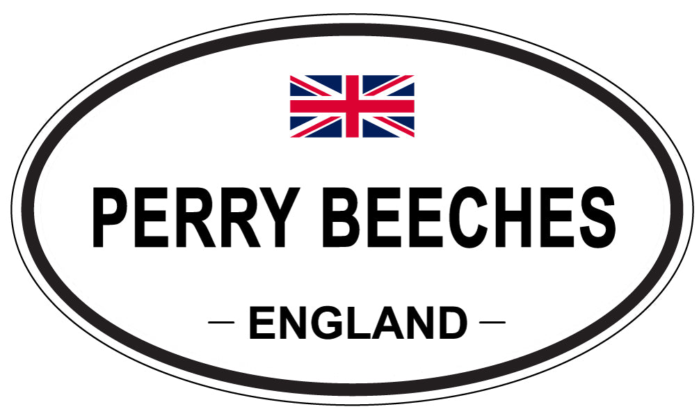 PERRY BEECHES, England - Oval Magnet