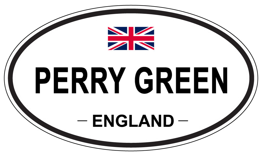 PERRY GREEN, England - Oval Magnet