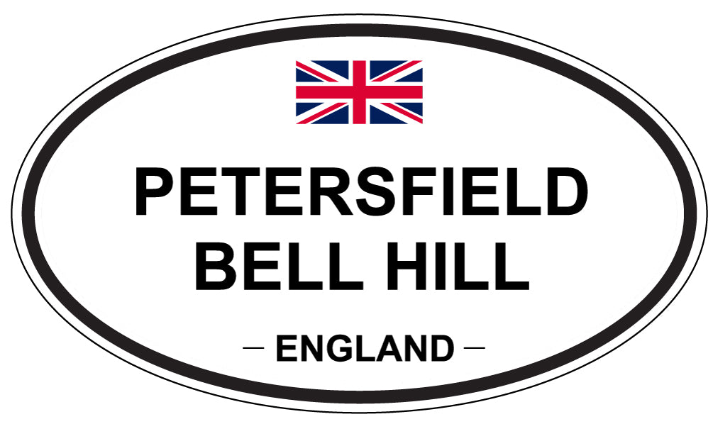 PETERSFIELD BELL HILL, England - Oval Magnet